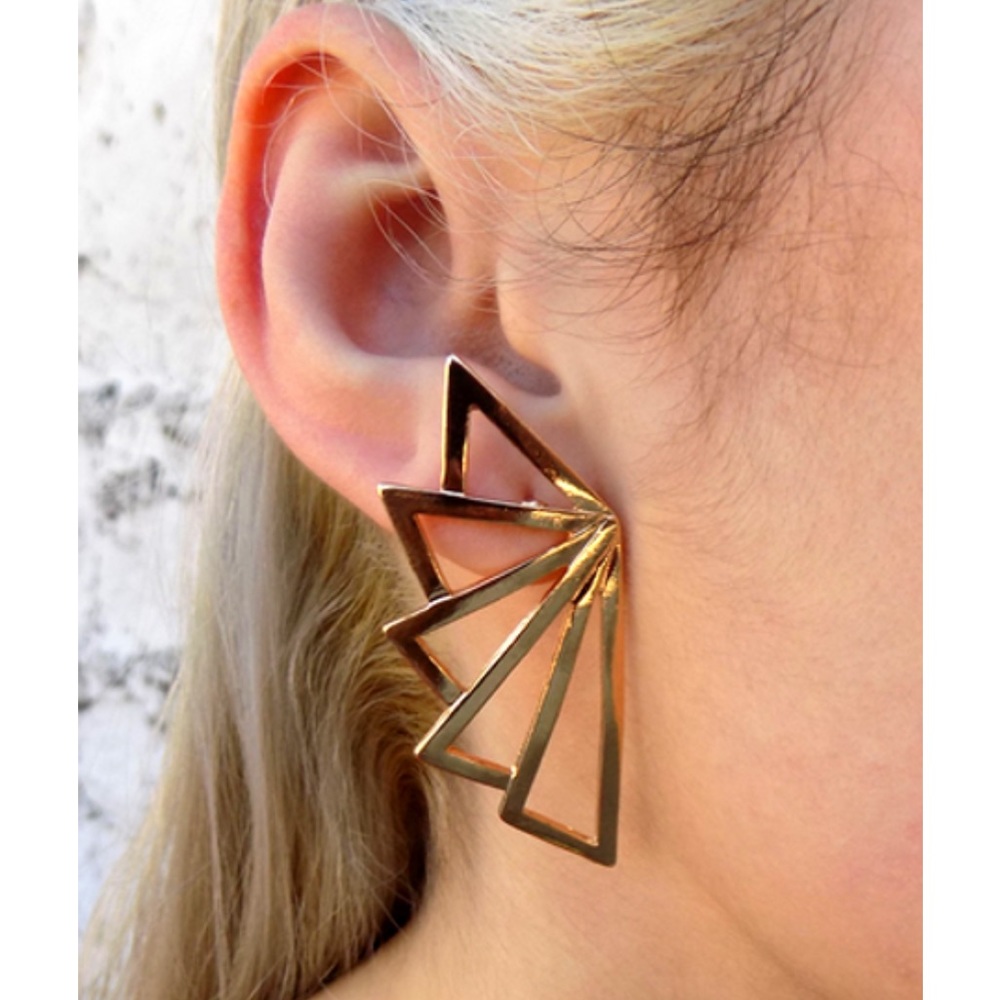 Golden Ray Earrings